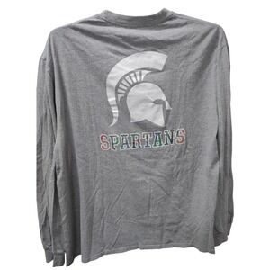 Captivating Apparel‎ Michigan State Spartans MSU Long Sleeve T-Shirt XL